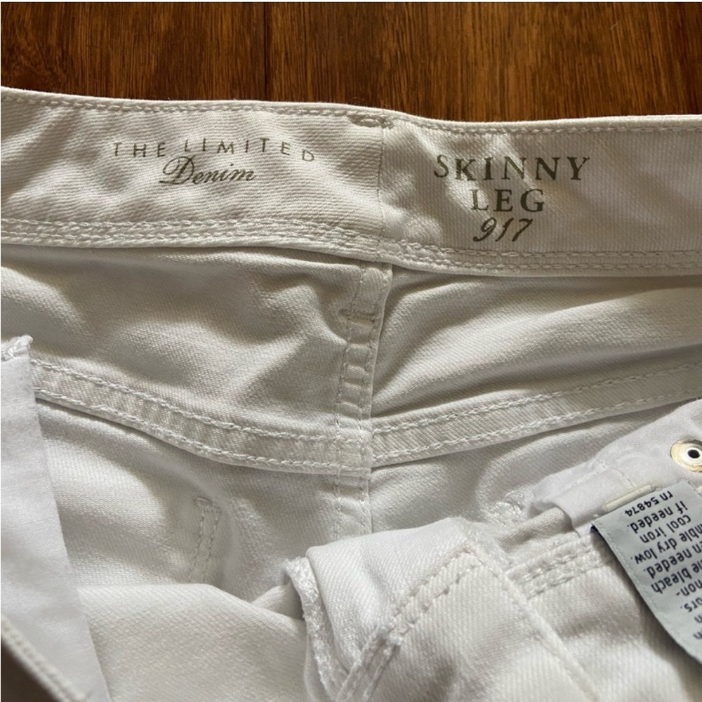 The Limited Skinny White Jeans NWOT - Picture 3 of 5
